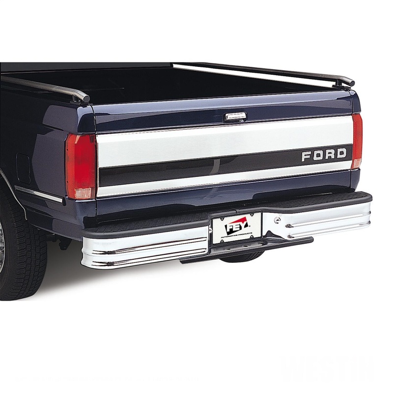 Westin/Fey 67-96 F-Series Style Side / 97-98 F-250/350 HD Surestep Universal Bumper - Chrome - Image 8