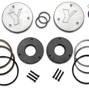 Yukon Gear Hardcore Drive Flange Kit For Dana 60 / 30 Spline Outer Stubs. Yukon Engraved Caps