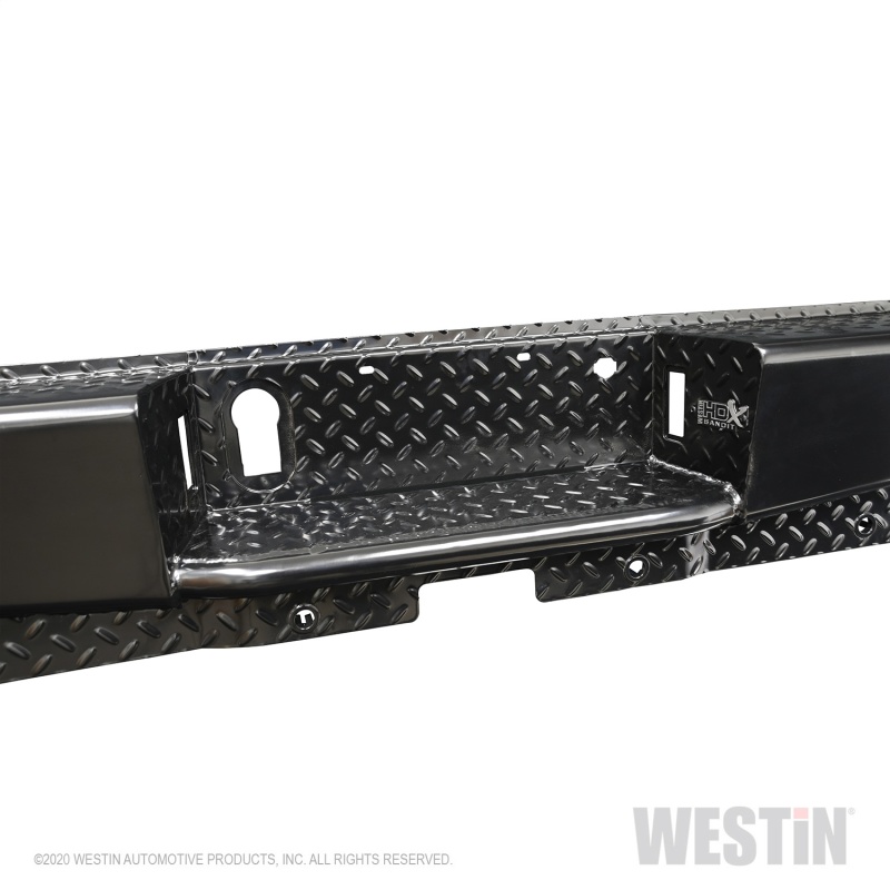 Westin 17-21 Ford F-250/350 HDX Bandit Rear Bumper - Black - Image 3