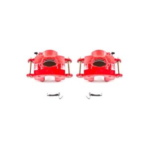 Power Stop 94-96 Chevrolet Impala Front Red Calipers w/o Brackets - Pair
