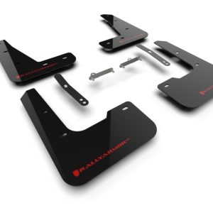 Rally Armor 24-26 Hyundai Elantra N/N Line Black Mud Flap w/Red Logo