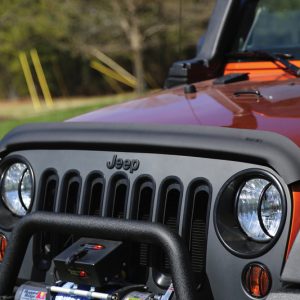 Rugged Ridge Bug Deflector Matte Black 07-18 Jeep Wrangler
