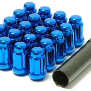 Wheel Mate Muteki Closed End Lug Nuts - Blue 12x1.50