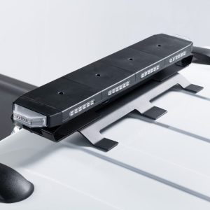 Putco 24In Universal 24In Tri Color Hornet Light (Amber/Blue/White) - LED Stealth Rooftop Strobe Bar