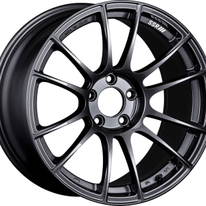 SSR GTX04 18x9.5 5x114.3 22mm Offset Dark Gunmetal Wheel