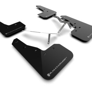 Rally Armor 22-26 Honda Civic/Civic Si/Sport Black UR Mud Flap w/Grey Logo