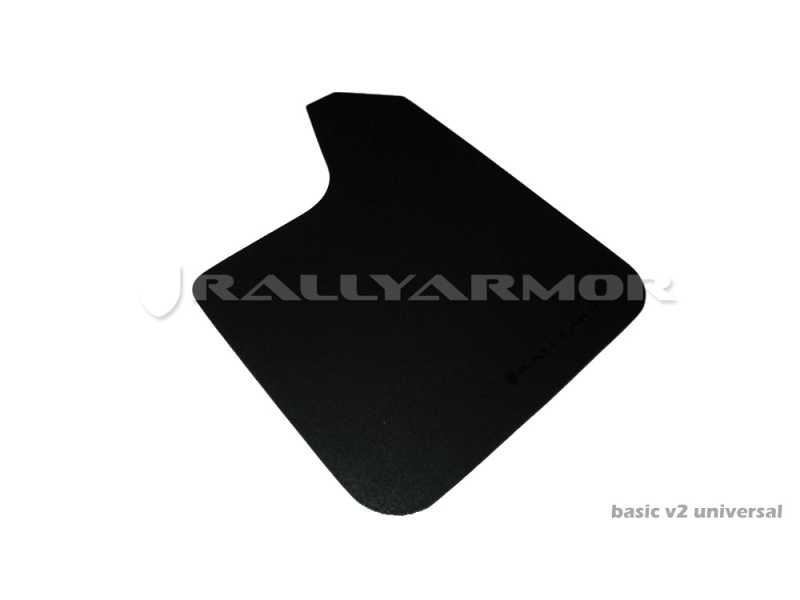 Rally Armor Universal Basic Mud Flap White Logo - Image 4