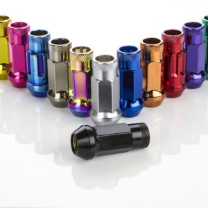Wheel Mate Muteki SR48 Open End Lug Nuts - Orange 12x1.50 48mm **SPECIAL ORDER - MIN ORDER 60 SETS**