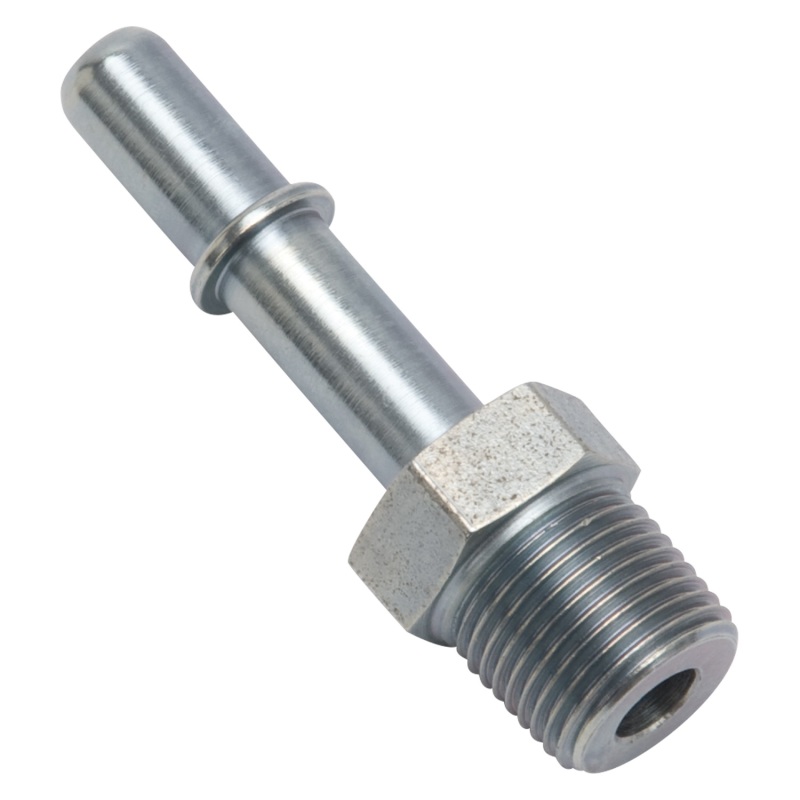 Russell Performance EFI Adapter Fitting 3/8 NPT MALE TO 3/8in SAE Quick Disc Male Zinc - Image 3