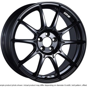 SSR GTX01 19x8.5 5x114.3 38mm Offset Flat Black Wheel 11+ WRX / 08+ STI / 11+ tC / 93-98 Supra