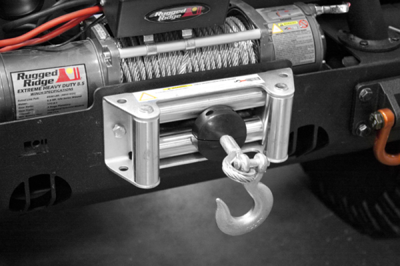 Rugged Ridge Winch Cable Stopper Black - Image 2