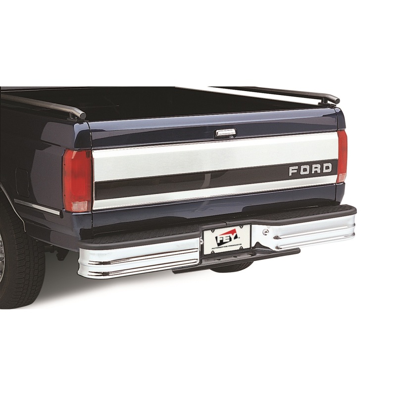 Westin/Fey 67-96 F-Series Style Side / 97-98 F-250/350 HD Surestep Universal Bumper - Chrome - Image 3