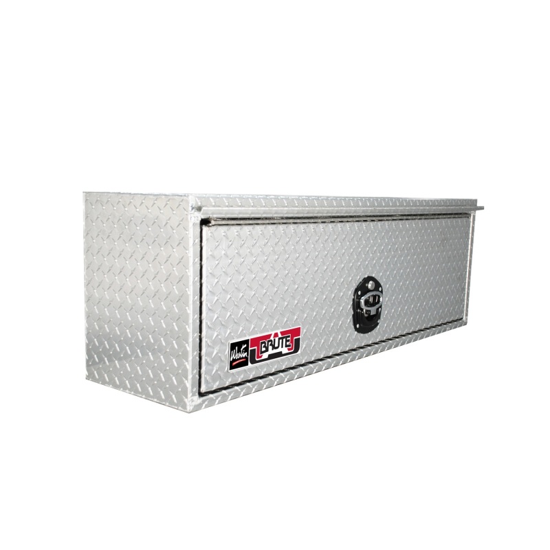 Westin/Brute HD Top Sider 13in x 48in w/flip up Door - Aluminum - Image 2