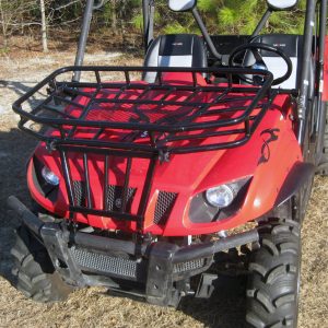 Seizmik 06-12 Yamaha 450-700 Rhino Universal Hood Rack - Black