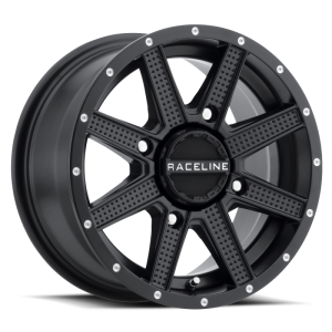 Raceline A92B Hostage 14x7in / 4x137 BP / 10mm Offset / 110.18mm Bore - Satin Black Wheel