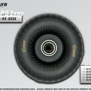 Pure Drivetrain 8HP51 High Performance Billet Race Torque Converter - 26/50 Stator - RWD