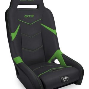 PRP GT3 Suspension Seat - Black/Green