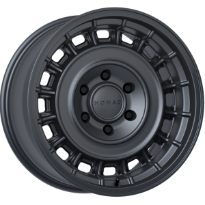 Nomad N502DU Arvo 17x8.5in / 6x139.7 BP / 0mm Offset / 106.1mm Bore - Dark Gunmetal Wheel