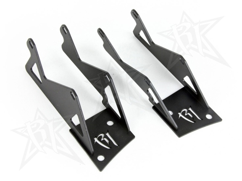 Rigid Industries Jeep JK - Double A-Pillar Mount - Mounts 2 sets of Dually/D2 - Image 9
