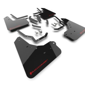 Rally Armor 25-26 Toyota 4Runner Black UR Mud Flap w/ Red Logo