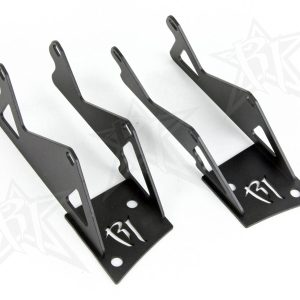 Rigid Industries Jeep JK - Double A-Pillar Mount - Mounts 2 sets of Dually/D2