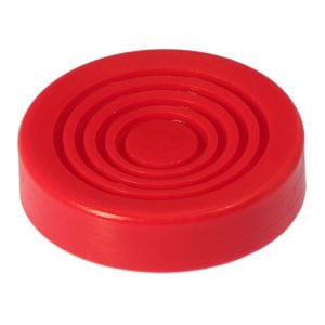 Prothane Universal Jack Pad 3in Diameter Model - Red