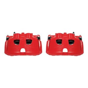 Power Stop 10-17 Ford Expedition Front Red Calipers w/Brackets - Pair