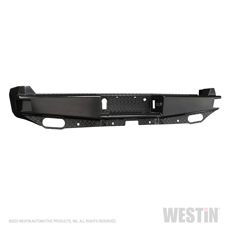 Westin 17-21 Ford F-250/350 HDX Bandit Rear Bumper - Black - Image 2