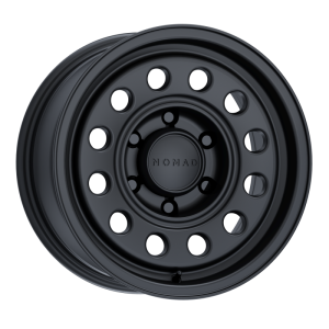 Nomad N501SB Convoy 15x7in / 6x139.7 BP / -10mm Offset / 107.95mm Bore - Satin Black Wheel