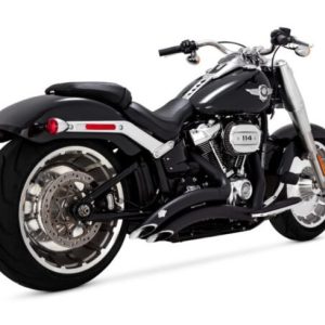 Vance & Hines HD 18-22 Fatboy/Breakout Big Radius 2-2 Black PCX Full System Exhaust