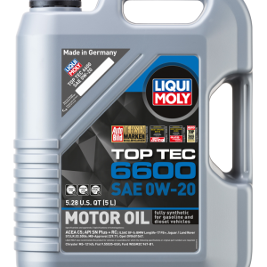 LIQUI MOLY 5L Top Tec 6600 Motor Oil SAE 0W20