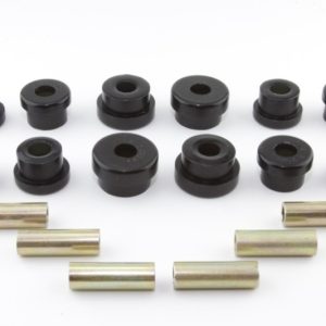 Whiteline Plus 88-00 Honda Civic / 88-9/95 CRX Rear Control Arm - Lower Inner & Outer Bushing Kit