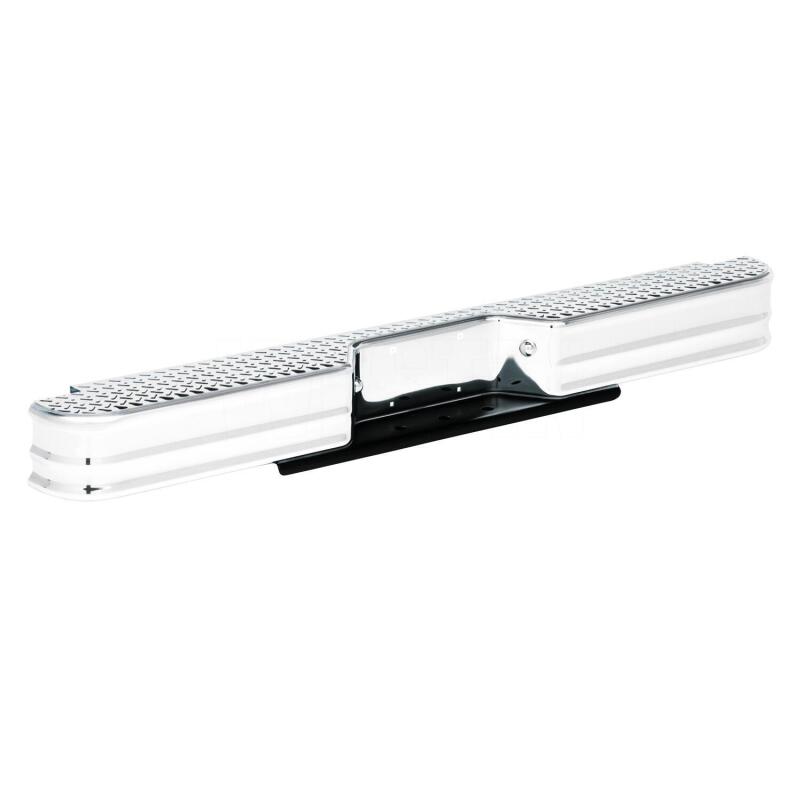 Westin/Fey 83-97 Mitsubishi Pickup / 80-88 Toyota Pickup Diamondstep Universal Bumper - Chrome - Image 5