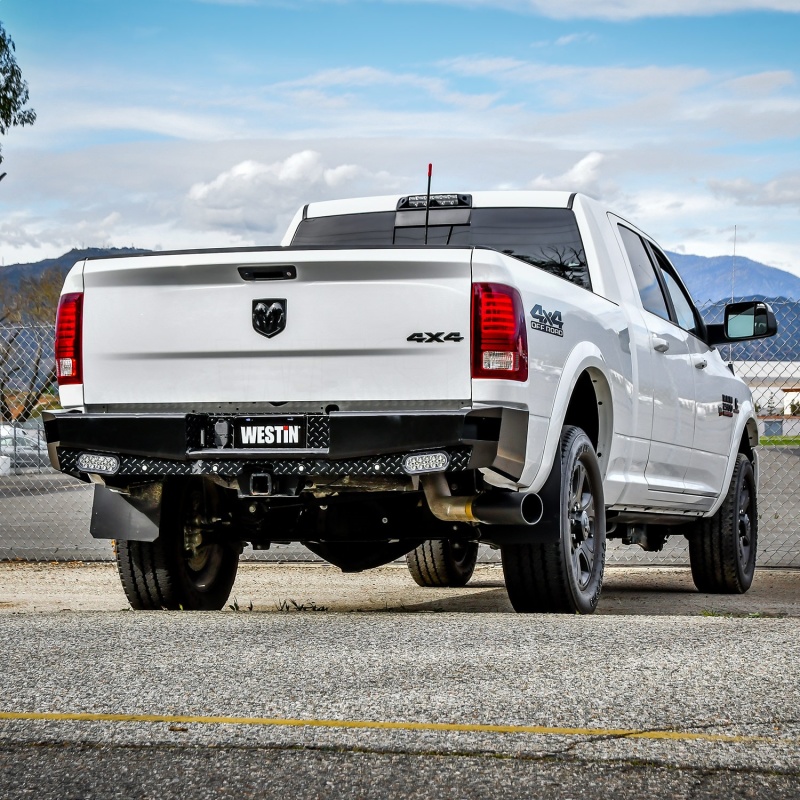 Westin 09-18 Ram 1500 HDX Bandit Rear Bumper - Black - Image 8