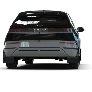 Rally Armor 25-26 Hyundai Ioniq 5 PE Black UR Mud Flap - Metallic Black Logo