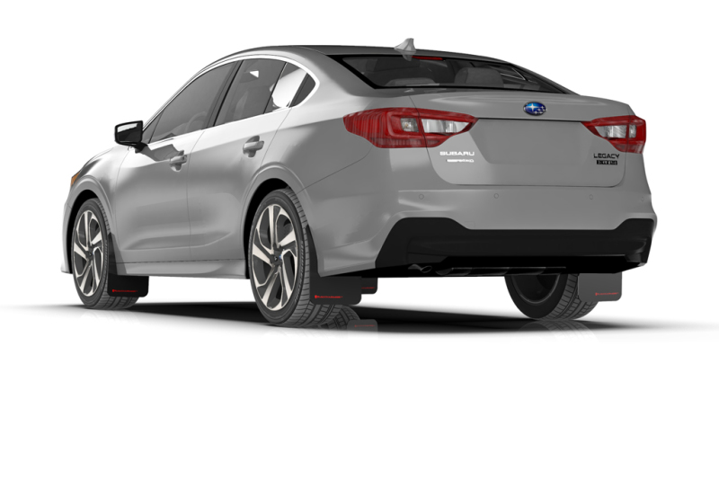 Rally Armor 20-25 Subaru Legacy Black UR Mud Flap w/White Logo - Image 6