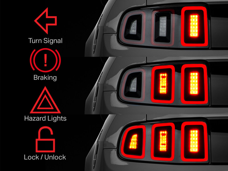 Raxiom 10-22 Ford Mustang Tail Light Sequencer (Plug-and-Play) - Image 10
