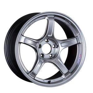 SSR GTX03 18x8.5 5x114.3 45mm Offset Platinum Silver Wheel