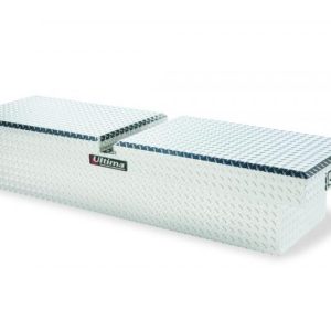 Lund 82-05 Chevy S10 (Long Bed) Ultima Dual Lid Gull Wing Crossover Tool Box - Brite