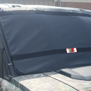 Seizmik 25+ CF Moto U10 PRO Highland Windshield Protector - Black