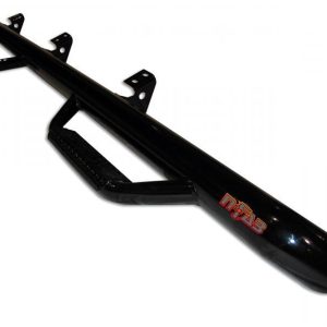 N-Fab Nerf Step 07-17 Toyota Tundra CrewMax 5.6ft Bed - Gloss Black - W2W - 3in