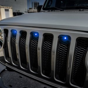 Oracle Pre-Runner Style LED Grille Kit for Jeep Wrangler JL - Blue