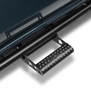 N-Fab RKR Step System 2019 Chevy/GMC 1500 Crew Cab - Cab Length - Tex. Black - 1.75in