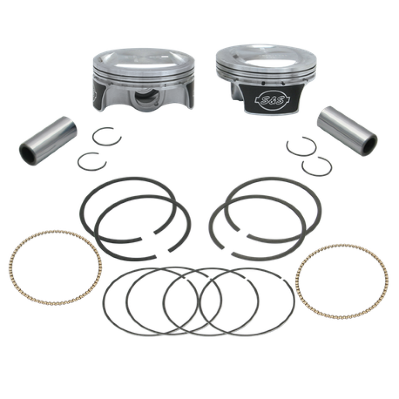 S&S Cycle 2017+ M8 Models 4.320in Bore Piston Ring Set - 2 Pack