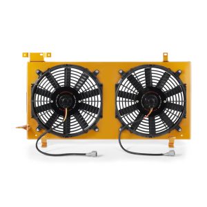 Mishimoto 01-07 Subaru WRX/STI PNP Aluminum Fan Shroud Gold