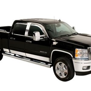 Putco 07-13 Silverado Crew Cab 6.5 Short Box - 6in Wide - 14pcs Stainless Steel Rocker Panels