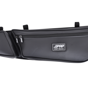PRP Can-Am Maverick X3 Door Bag with Knee Pad- Black (Pair)