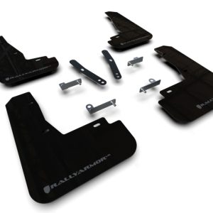 Rally Armor 22-24 Kia EV6 Black UR Mud Flap Dark Grey Logo