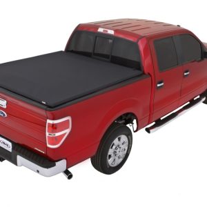 Lund 04-14 Ford F-150 (6.5ft. Bed) Genesis Elite Tri-Fold Tonneau Cover - Black