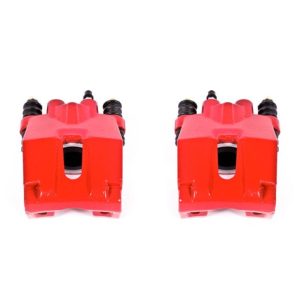 Power Stop 04-11 Ford F-150 Rear Red Calipers w/o Brackets - Pair